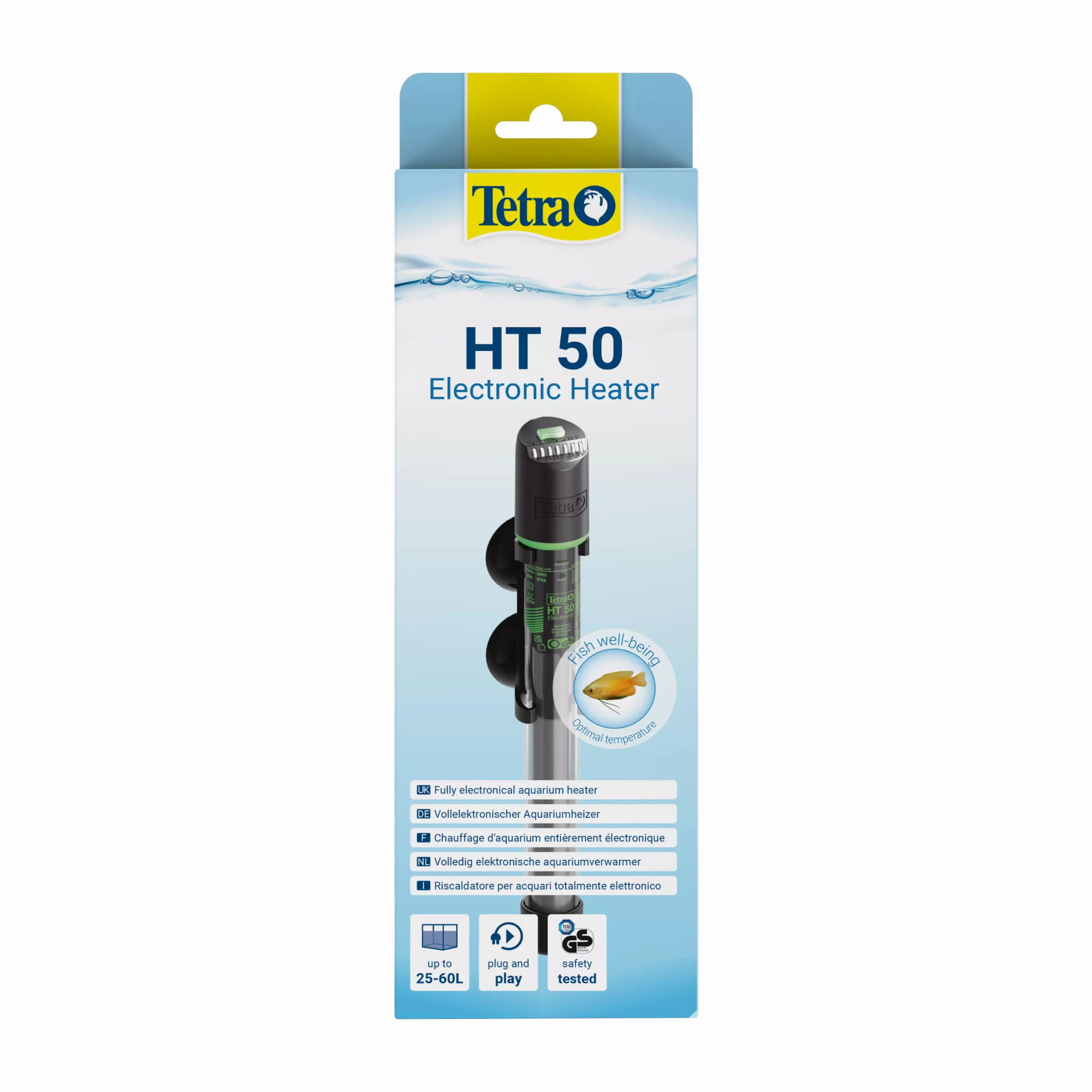 Tetra grzałka z termostatem HT Aquarium Heater 50W do akwarium 25-60L